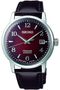 Watch for Men, Japanese Automatic Movement, Analog Display, Brown Leather Strap-SRPE41J1