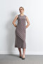 Women's Sleeveless Sandy Long Dress 4051 - 6