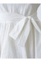 Girl's Poplin Balloon Design Dress - 8