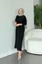 Lily Mercerized Dress Black - 4