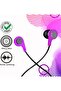 Heavy-Bass in-Ear Wired Earbuds with Microphone - Purple - 3