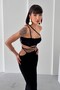 Belden, Boyundan Tie Bustiers, Sandy Suit with Skirt - 6