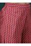 Floral Printed Peplum Tunic and Chevron Print Trousers Co-Ords - 5