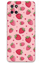 Galaxy A81 Compatible Strawberry Pattern Phone Case + Screen Protector - 5804