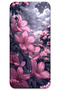 Galaxy A70 Compatible Flower Pattern Phone Case + Screen Protector - 5796