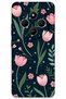 Xiaomi Redmi 14C Compatible Flower Pattern Phone Case + Screen Protector - 5788
