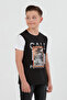 100% Cotton Palm Printed Boy's T-Shirt - 5