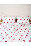 Double Duvet Cover Set 200*220cm Duvet Cover + 2Pcs Pillowcases - 6