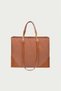 Women's Shoulder Bag from Valeria Series - Tote Bag - Terra Cotta - 5