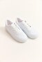 Lace-Up Model High Sole Sports Shoes White - 2