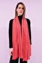 Hand Woven Peace Silk Scarf&Shawl 40 X 190 cm - Red