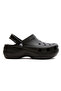 Classic Platform Clog Women's Black Daily Style Slippers 206750_001