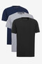 Slim Fit Crew Neck 3 Pack Basic T-Shirts