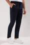 Lacivert Slim Fit Beli Bağlama Detaylı Lastikli Kumaş Dokuma Pantolon TMNAW25PL00027 - 3