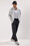 Antrasit Wide Leg Bol Kumaş Baggy Pantolon TMNSS23PL00039