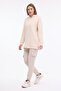 WL GINNY 22SS135 4FX Ecru Women's Sweatpants - 3