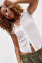 Thin Fabric Transparent Bluz - 3