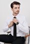 White and Black Diamond Patterned Tie Set - Gift Boxed - 7