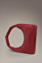 Red Braided Urban Pu Leather Shoulder Bag 277 - 2