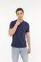 M-Sn220 Bsc T-Shirt 4Fx Navy Blue Men's Short Sleeve T-Shirt