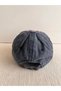 Original the Black Washable Vintage Model Adjustable Unisex Navy Blue Hat - 6