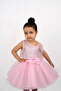 Girl's Glittery Sequin Tulle Crop