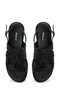 323084 .Z 4Fx Women's Black Flat Sandals - 4