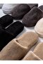 Velvet Slippers Bathroom Home Hotel Maternity Slippers Non-Slip Thick Closed Toe - 2
