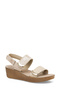 166426 .Z4Fx Gold Women's Comfort Sandals - 2