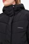 Wl Ulrika 3Ukr102 4Pr Black Women's Long Coat - 4