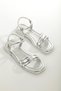 MIA026-1504 Silver Holiday Daily Women's Sandals - 3