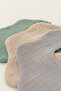 3-Piece 100% Organic Cotton 8-Layer Multi Muslin Flower Baby Boy Drool Bib, Collar (MODEL1) - 5
