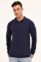 Mb Sn329 Ukol Polo 4Pr Navy Men's Long Sleeve T-Shirt