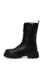 24K-1028 4Pr Black Women's Biker Boots - 3