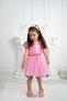3-8 Years Old Girl's Star Printed Tutu Skirt and Shiny Sequin Crop Set – Birthday Concept