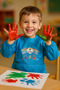 Painting Apron 4-6 Years Waterproof Painting Apron