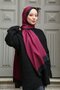 Premium Lux Original Monogram Shawl (Silk Voile, High Quality, Lightweight, Casual, Stylish, Testure Clothing) - 5