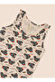 Boy's Organic Cotton Lycra Undershirt 3-Piece Car Emp. Kepçe 3013-3 - 5
