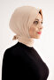 شال دبي الجاهز والعملي بثلاثة أربطة مختلفة باللون البيج - 3
