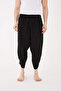 100% Cotton Thin Fabric Sile Cloth Black Modern Baggy Yoga Meditation Clothing - 4