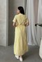 Imported Special Design Shirt Collar Lined with Belt with Pocket 100% Cotton Fisto Dress Suitable for Testture - 6