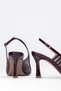 Patent Leather High Heels - Stylish and Bold - 6