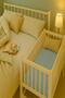 2 Pieces 70 X 120 X 20 cm Mother's Side Elastic Combed Cotton Fabric Baby Bed Sheet - 3