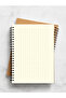 Checked and Striped Notebook Set - A5 - Steel Spiral - 2x80 Pages - 5