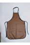 Purple Apricot Kitchen Apron Faux Leather (50X80) Waterproof
