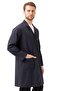 Vanessa Alpaca Fabric Classic Lapel Teacher Doctor Pharmacist Labratuvar Men's Work Apron Workwear - 3