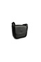 Women's Black Leather Shoulder Bag - 3