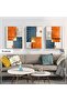 Metal Framed Real Glass Table Scarlette Set of 3
