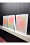 Metal Framed Glass Cotton Candy 3-Piece Decorative Painting Set - 2