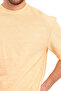 Jacquard Fabric Crew Neck Short Sleeve Oversize Men's T-Shirt - 5